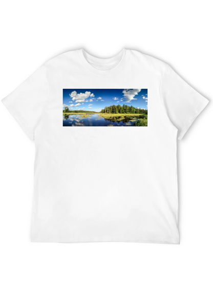 Scenic Lake T-Shirt - Nature Lover Apparel