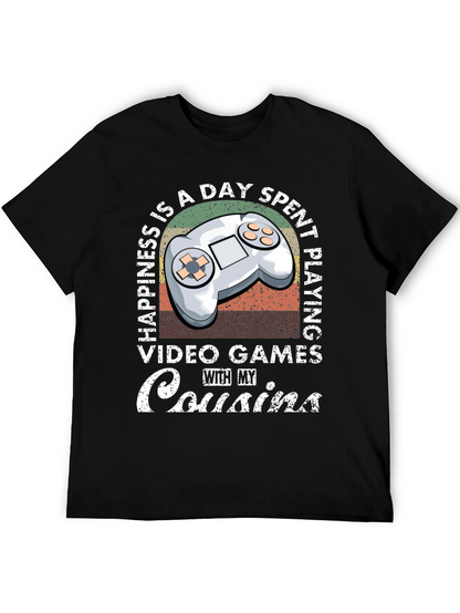 Happiness is Playing Video Games with Cousins T-Shirt