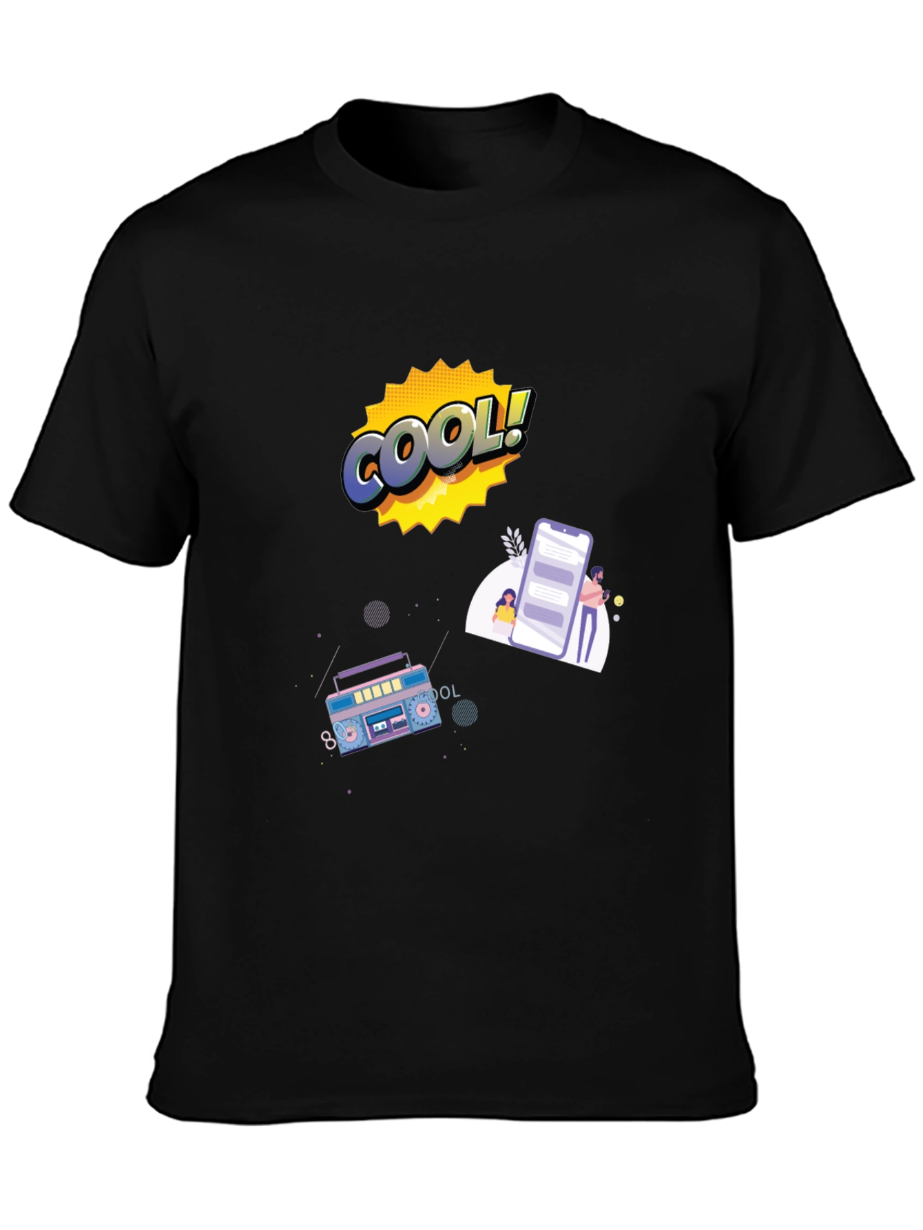 Cool Graphic Print T-Shirt