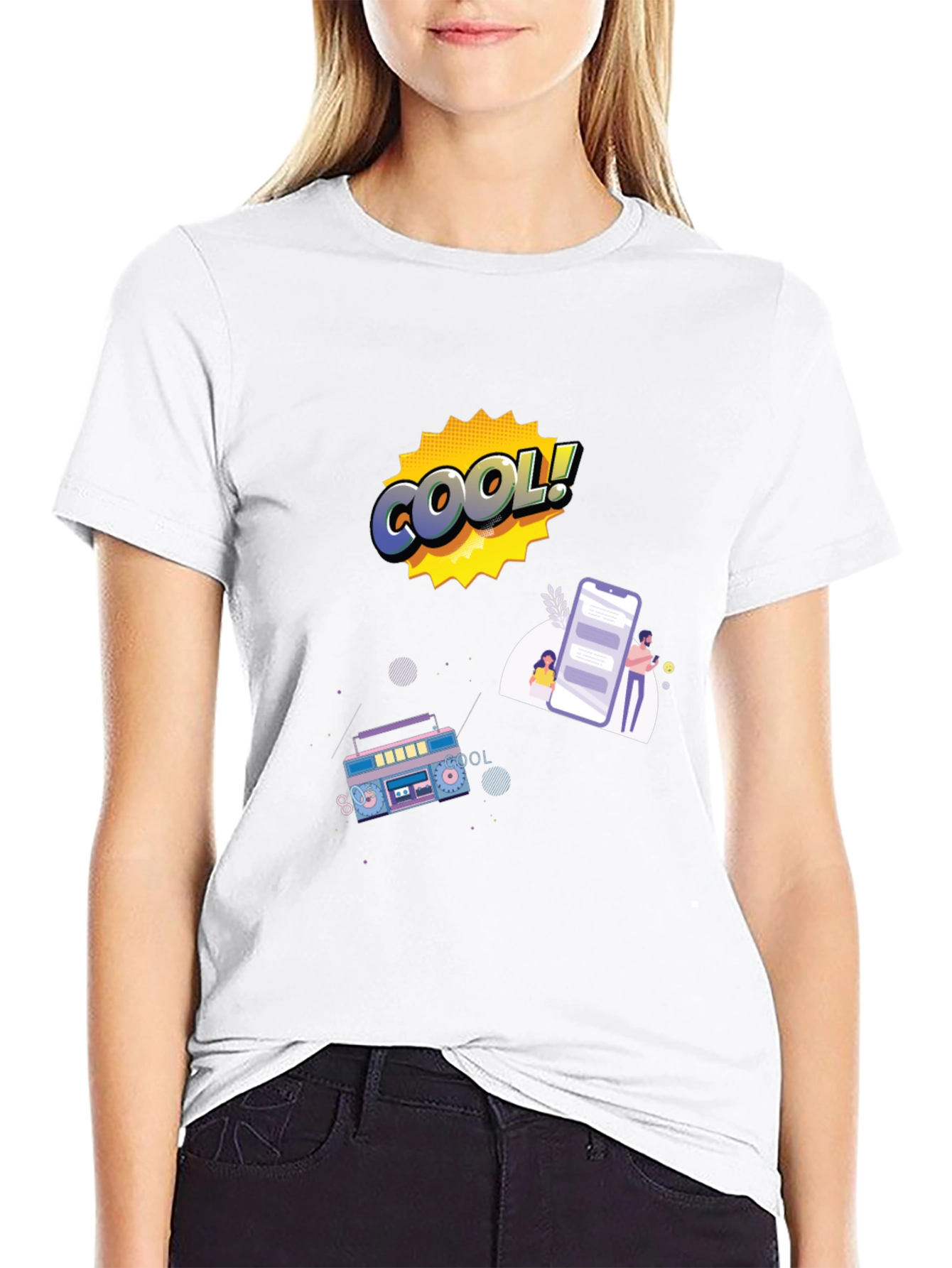Cool Graphic Print T-Shirt