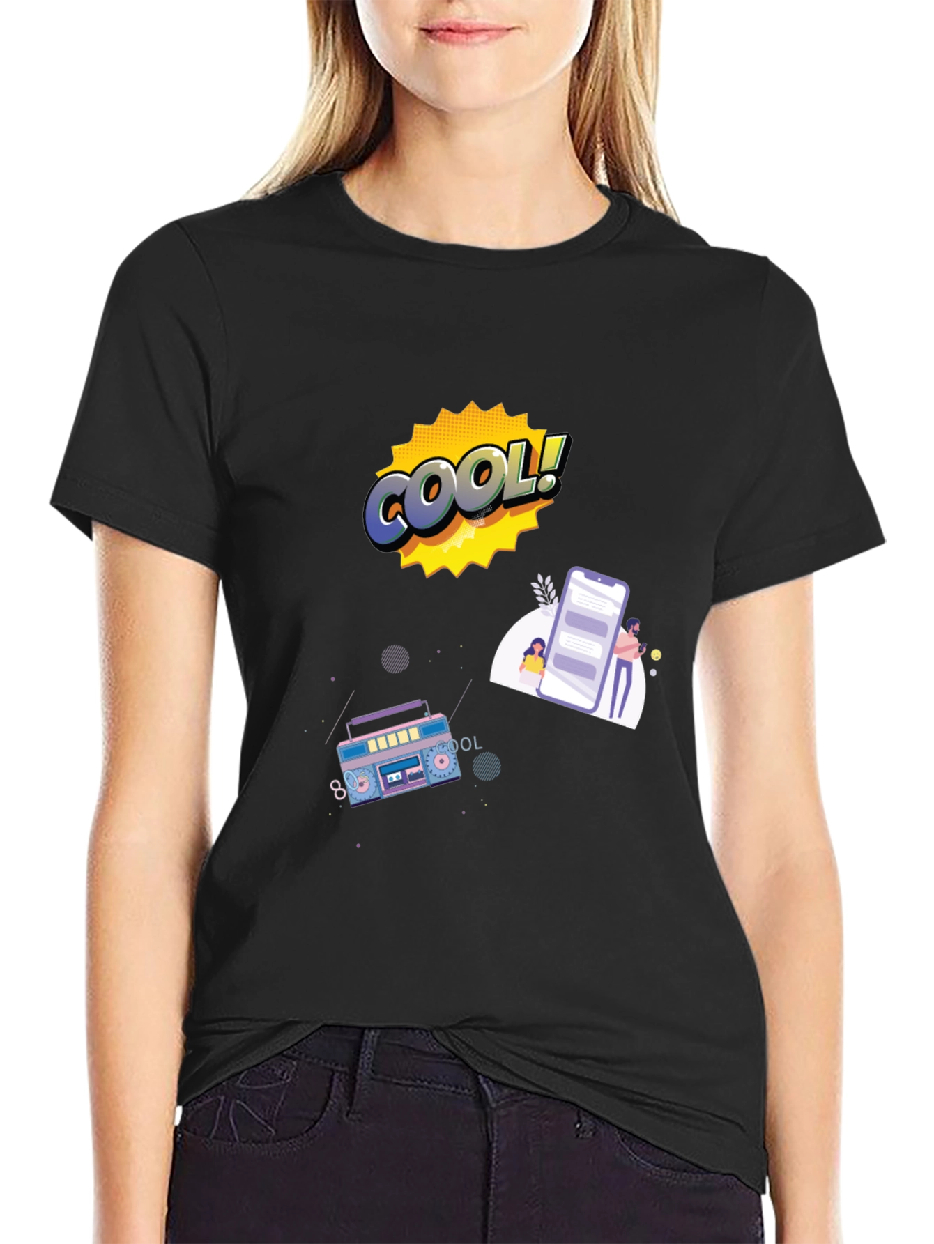 Cool Graphic Print T-Shirt
