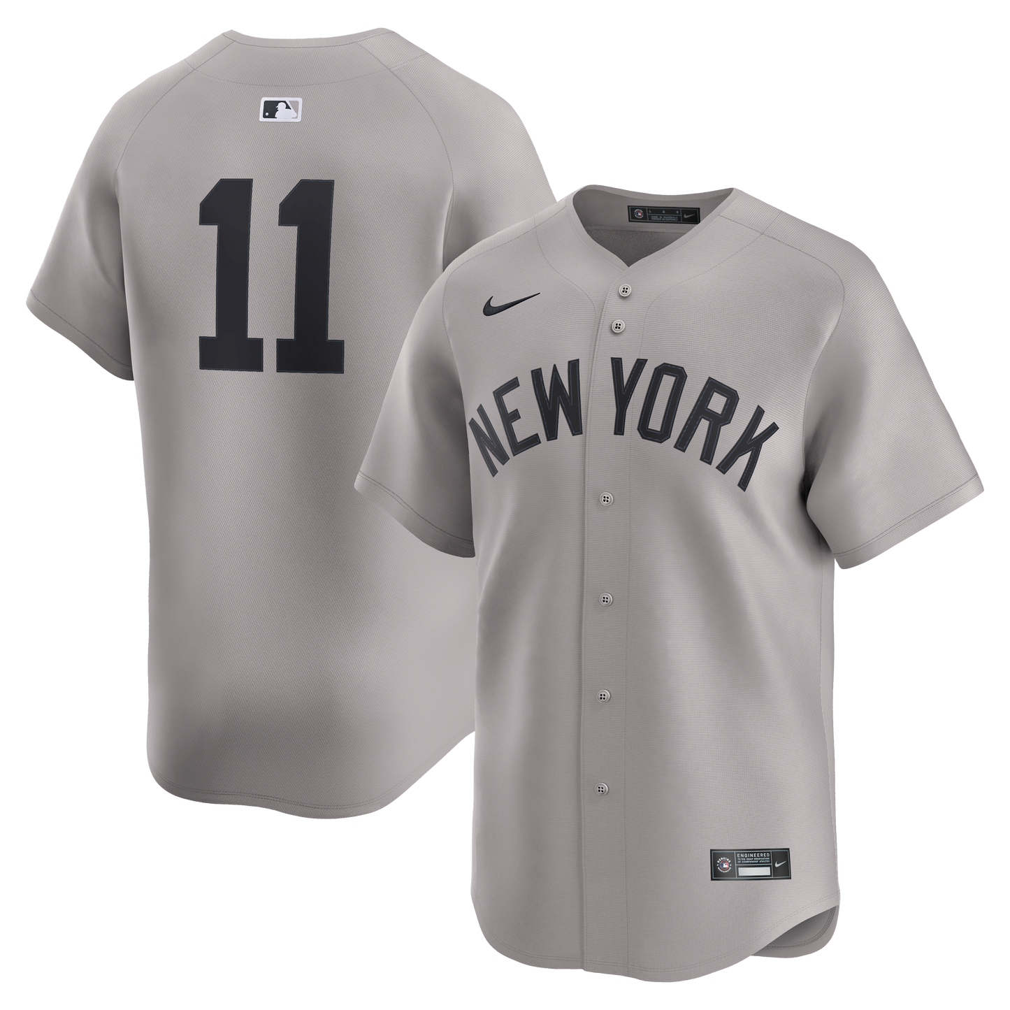 Anthony Volpe New York Yankees Nike Road Limited Player Jersey - Gray
