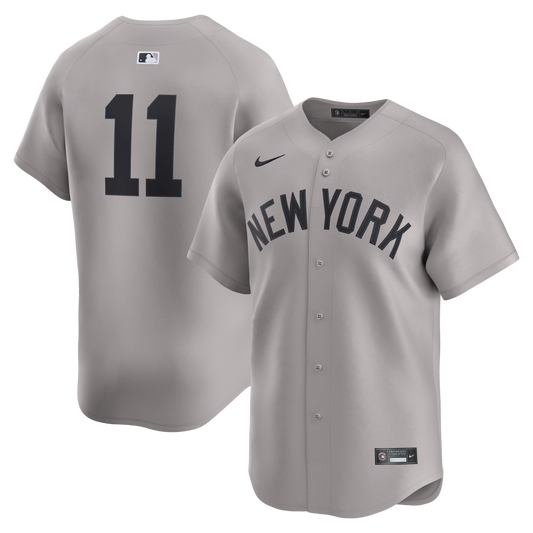 Anthony Volpe New York Yankees Nike Road Limited Player Jersey - Gray