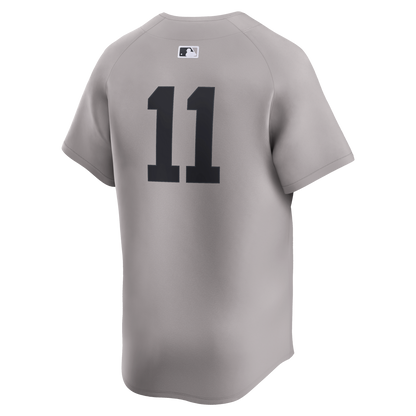 Anthony Volpe New York Yankees Nike Road Limited Player Jersey - Gray