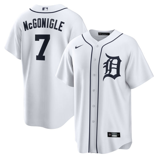 Kevin McGonigle Detroit Tigers Nike Home Replica Jersey - White