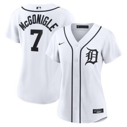 Kevin McGonigle Detroit Tigers Nike Women's Home Replica Jersey - White