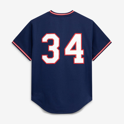 Kirby Puckett Minnesota Twins Mitchell &amp;amp; Ness Authentic Batting Practice Jersey - Navy