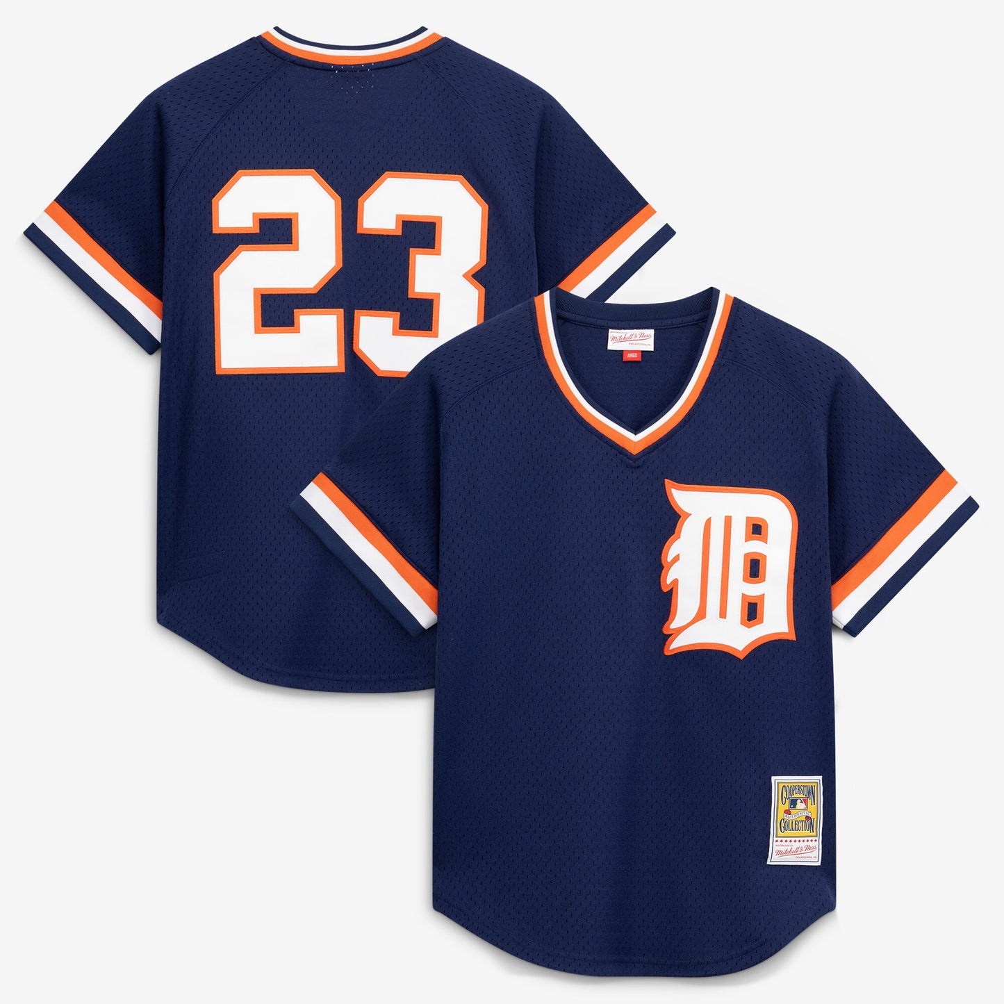 Kirk Gibson Detroit Tigers Mitchell &amp;amp; Ness Authentic Batting Practice Jersey - Navy