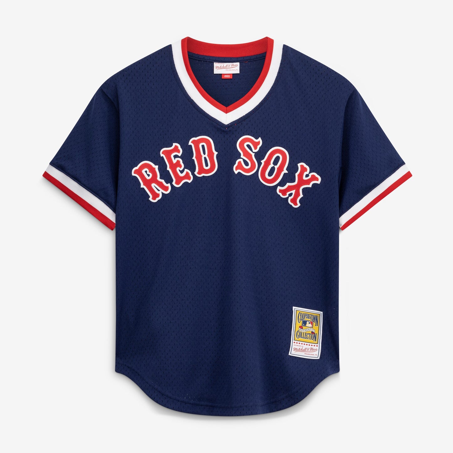 Wade Boggs Boston Red Sox Mitchell &amp;amp; Ness Authentic Batting Practice Jersey - Navy