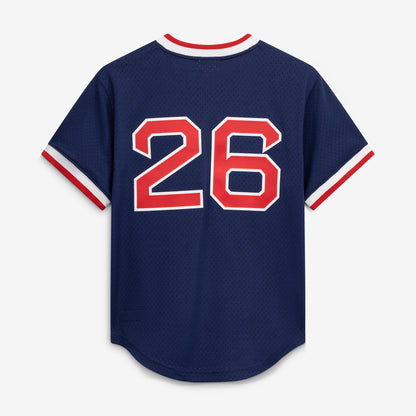 Wade Boggs Boston Red Sox Mitchell &amp;amp; Ness Authentic Batting Practice Jersey - Navy