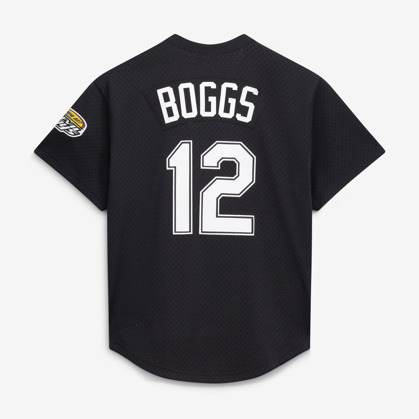 Wade Boggs Tampa Bay Rays Mitchell &amp;amp; Ness Authentic Batting Practice Jersey - Black