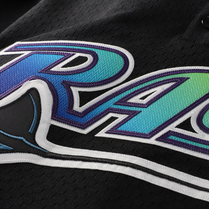 Wade Boggs Tampa Bay Rays Mitchell &amp;amp; Ness Authentic Batting Practice Jersey - Black