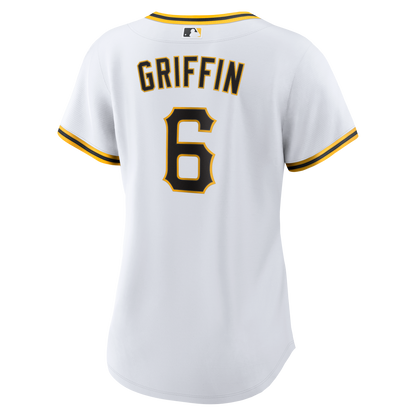 Konnor Griffin Pittsburgh Pirates Nike Women's Home Replica Jersey - White
