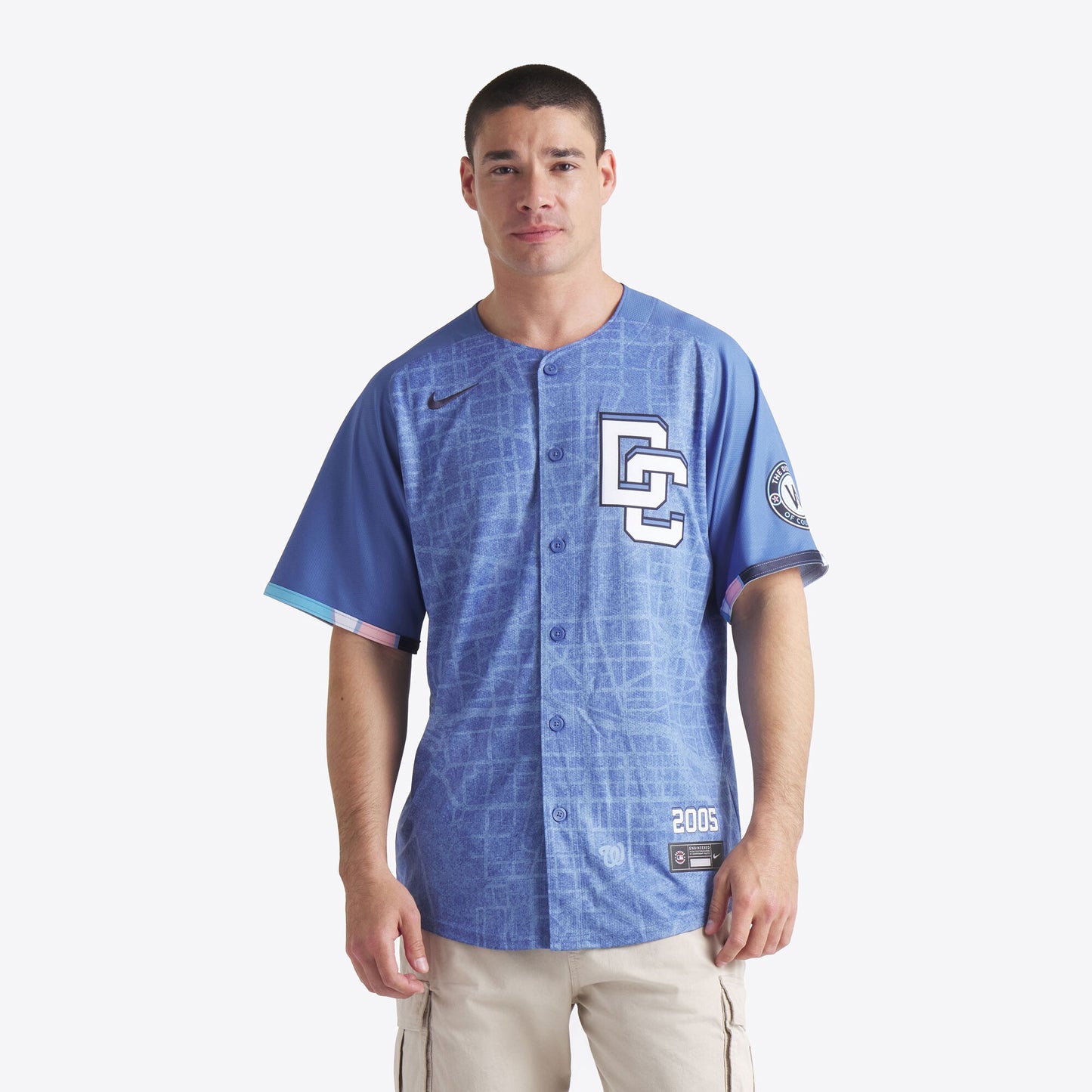 Washington Nationals Nike 2025 City Connect Limited Jersey - Blue