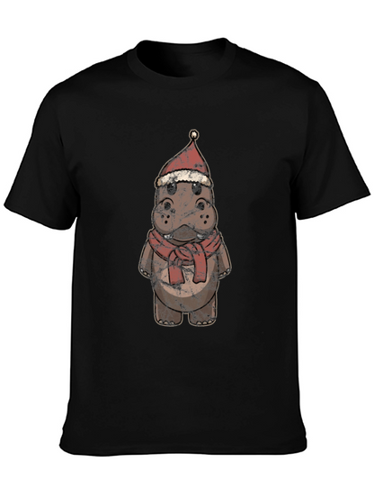 Festive Hippo T-Shirt