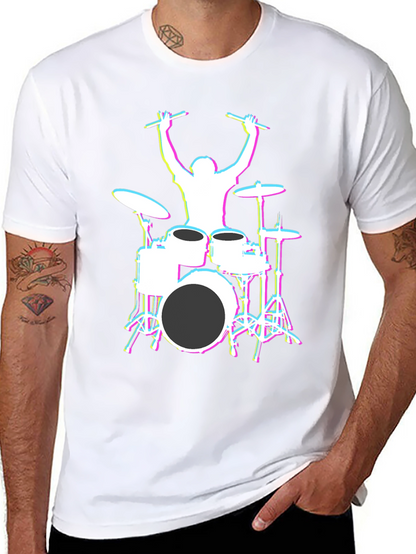 Drummer Graphic T-Shirt