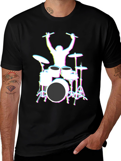 Drummer Graphic T-Shirt