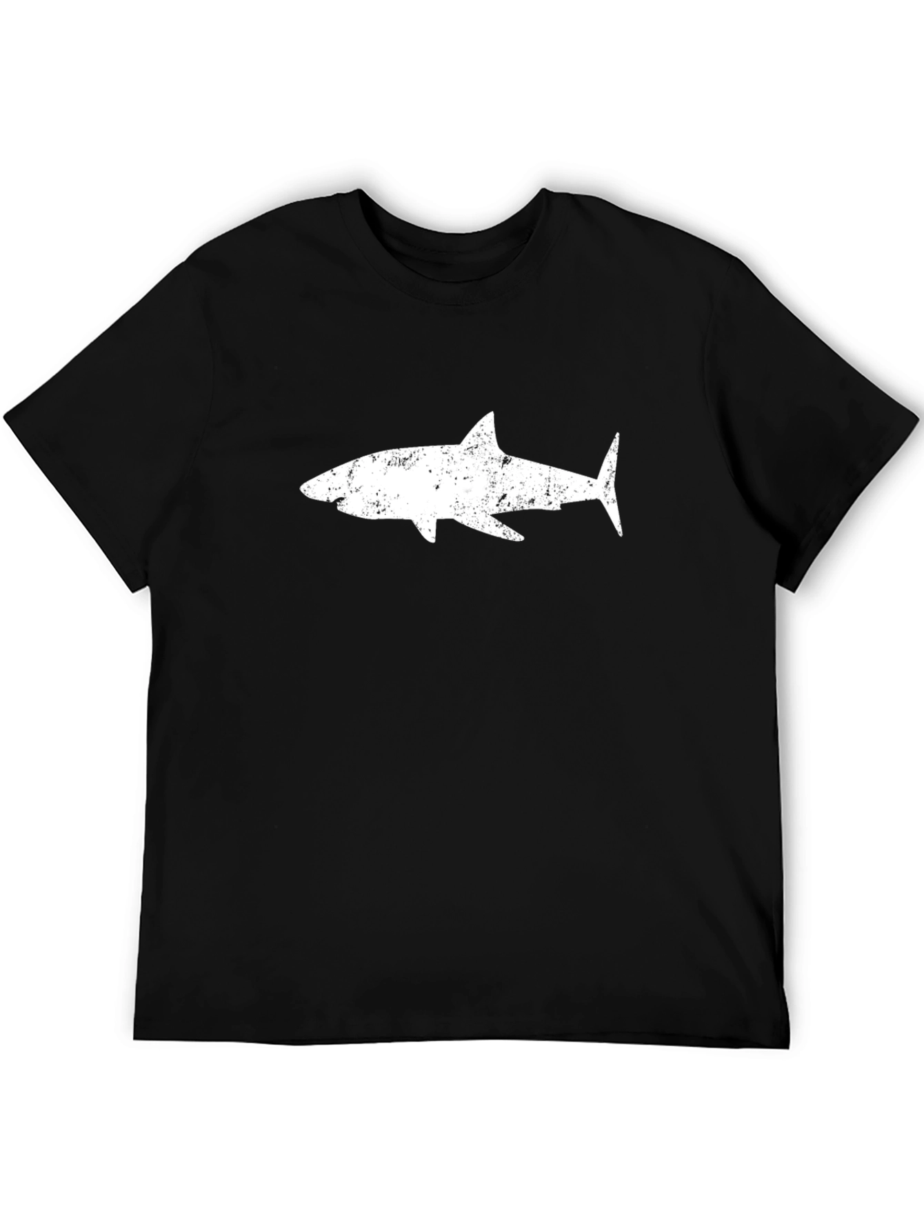 Cool Shark Graphic Black T-Shirt