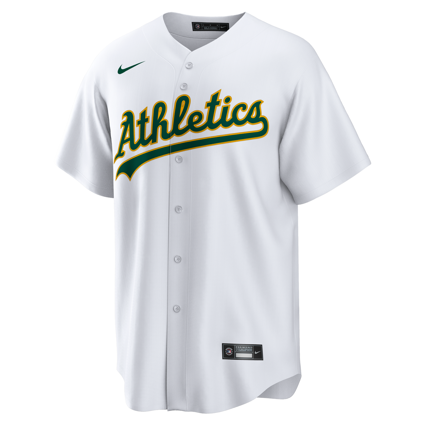 Athletics Nike Home Big &amp;amp; Tall Replica Jersey - White