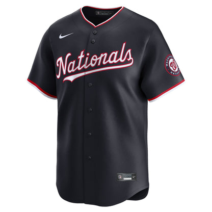 Washington Nationals Nike Alternate Limited Custom Jersey - Navy