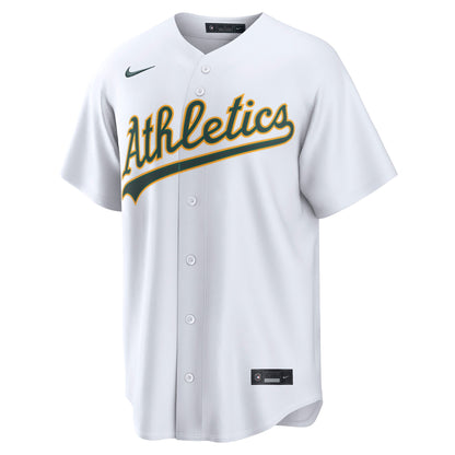 Athletics Nike Home Replica Jersey - White