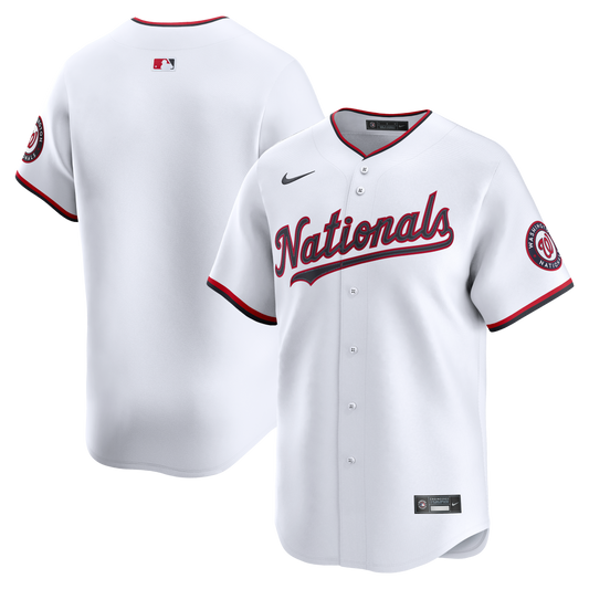 Washington Nationals Nike Home Limited Jersey - White