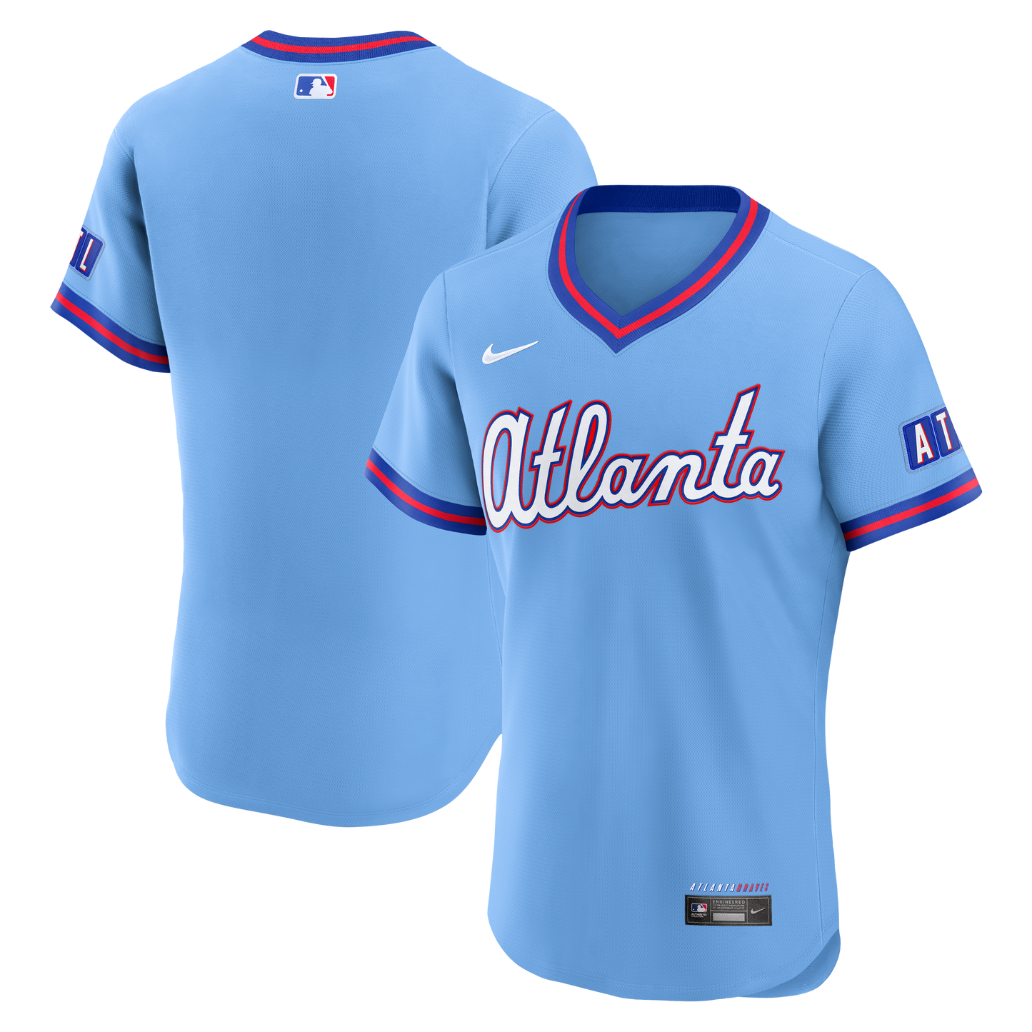 Atlanta Braves Nike 2026 City Connect Authentic Jersey - Powder Blue