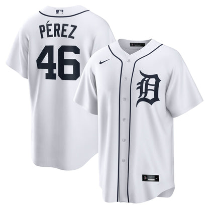 Wenceel Pérez Detroit Tigers Nike Home Replica Jersey - White