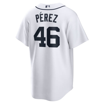 Wenceel Pérez Detroit Tigers Nike Home Replica Jersey - White