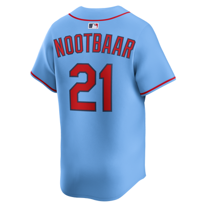 Lars Nootbaar St. Louis Cardinals Nike Alternate Limited Jersey - Light Blue