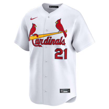 Lars Nootbaar St. Louis Cardinals Nike Home Limited Player Jersey - White