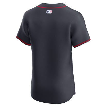 Atlanta Braves Nike Alternate Elite Jersey - Navy