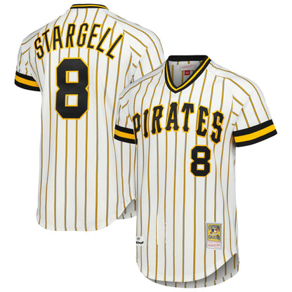 Willie Stargell Pittsburgh Pirates Mitchell &amp;amp; Ness Cooperstown Collection 1979 Authentic Jersey - White