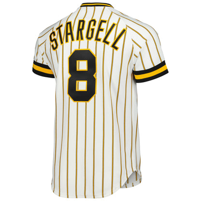 Willie Stargell Pittsburgh Pirates Mitchell &amp;amp; Ness Cooperstown Collection 1979 Authentic Jersey - White