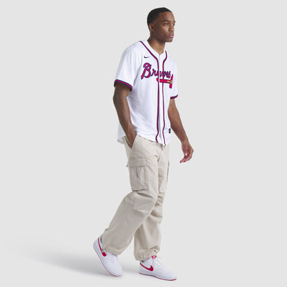 Atlanta Braves Nike Home Limited Jersey - White