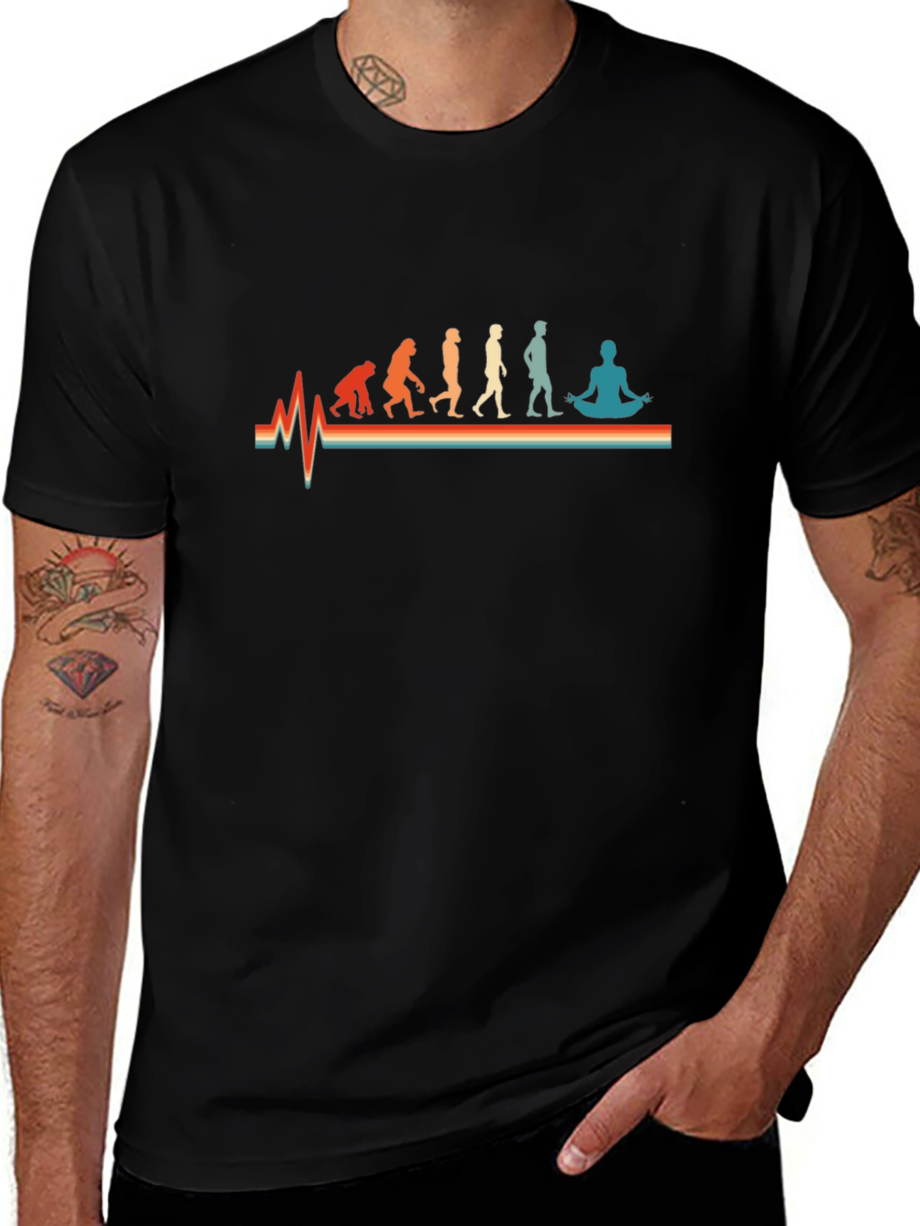 Evolution to Yoga T-Shirt - Relaxed Fit