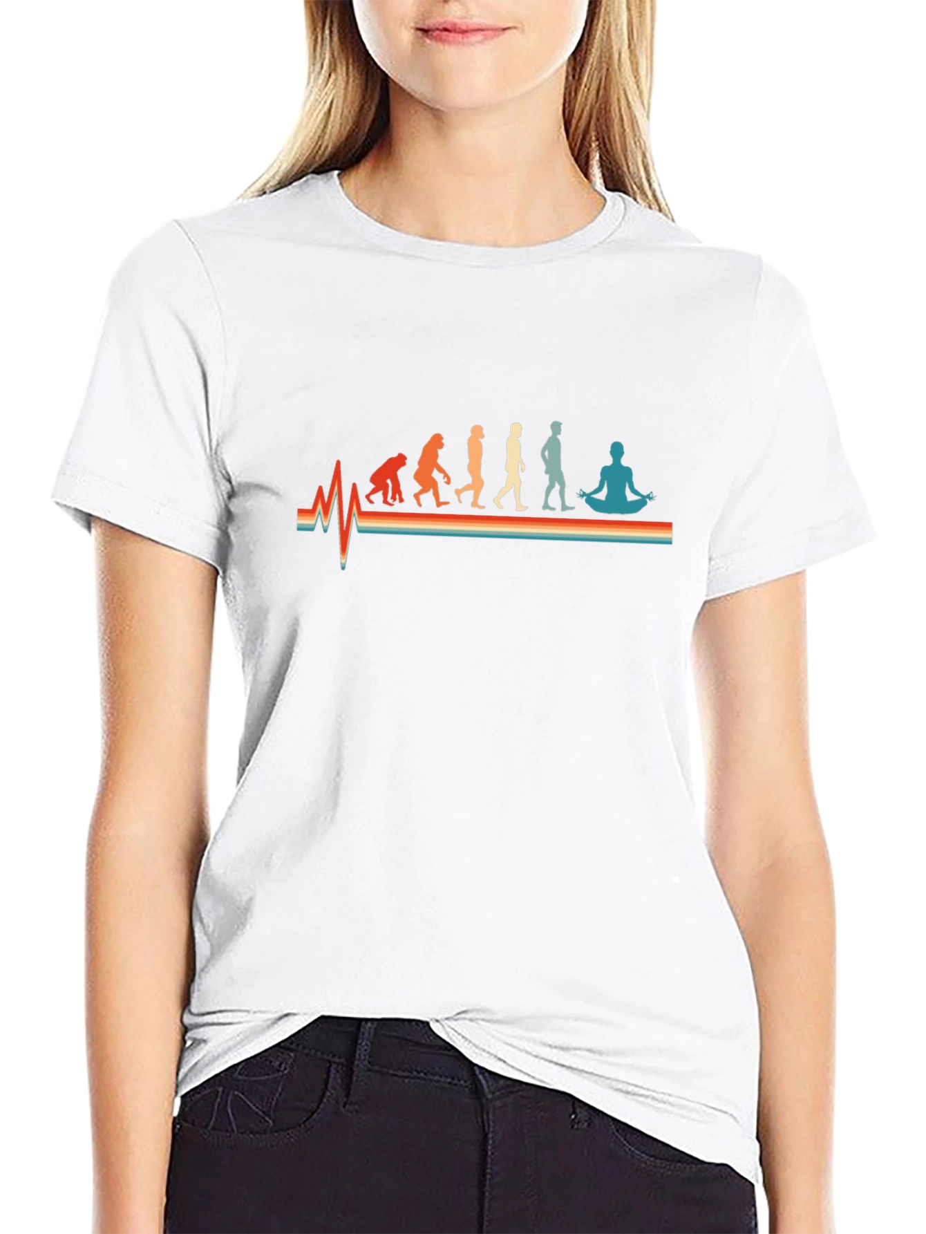 Evolution to Yoga T-Shirt - Relaxed Fit