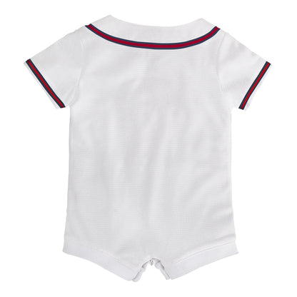 Atlanta Braves Nike Newborn &amp;amp; Infant Home Replica Romper Jersey - White