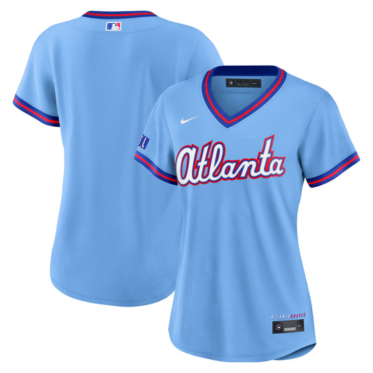 Atlanta Braves Nike Women's 2026 City Connect Stadium Jersey - Powder Blue