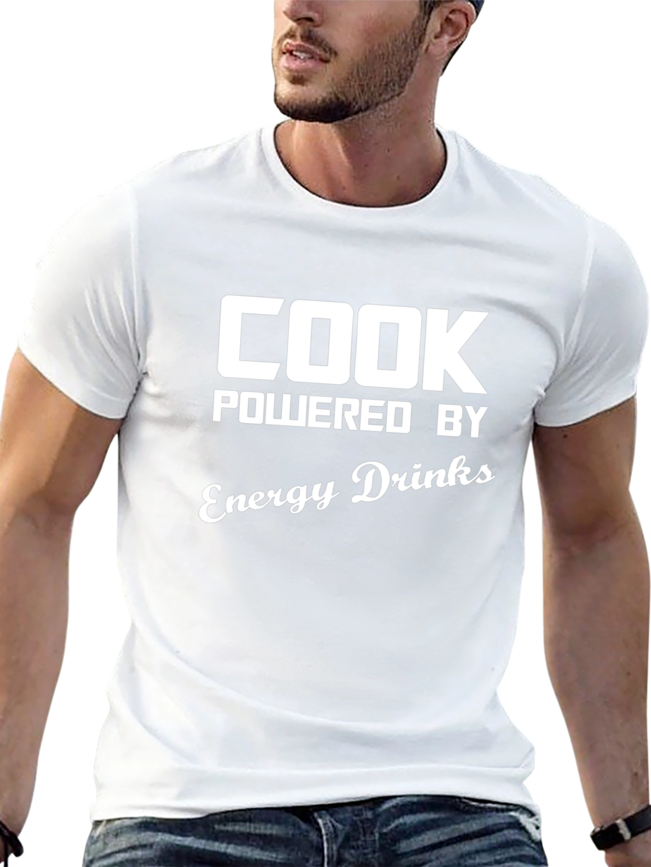 Cook Powered By Energy Drinks T-Shirt