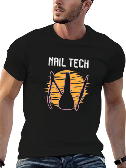 Nail Tech Graphic T-Shirt