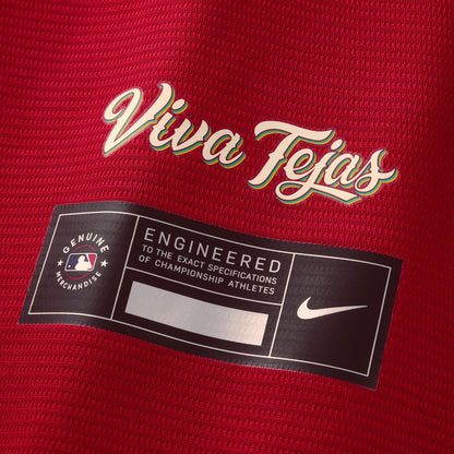 Wyatt Langford Texas Rangers Nike 2026 City Connect Stadium Jersey - Red