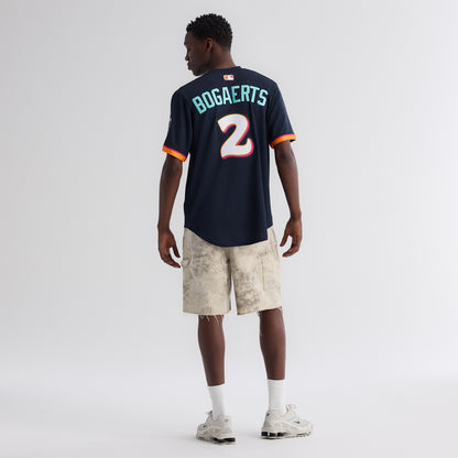 Xander Bogaerts San Diego Padres Nike 2026 City Connect Stadium Jersey - Obsidian