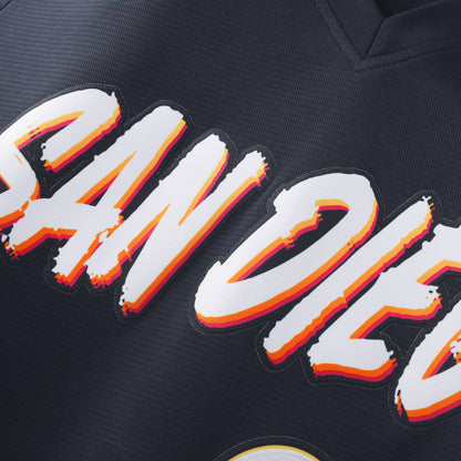 Xander Bogaerts San Diego Padres Nike 2026 City Connect Stadium Jersey - Obsidian