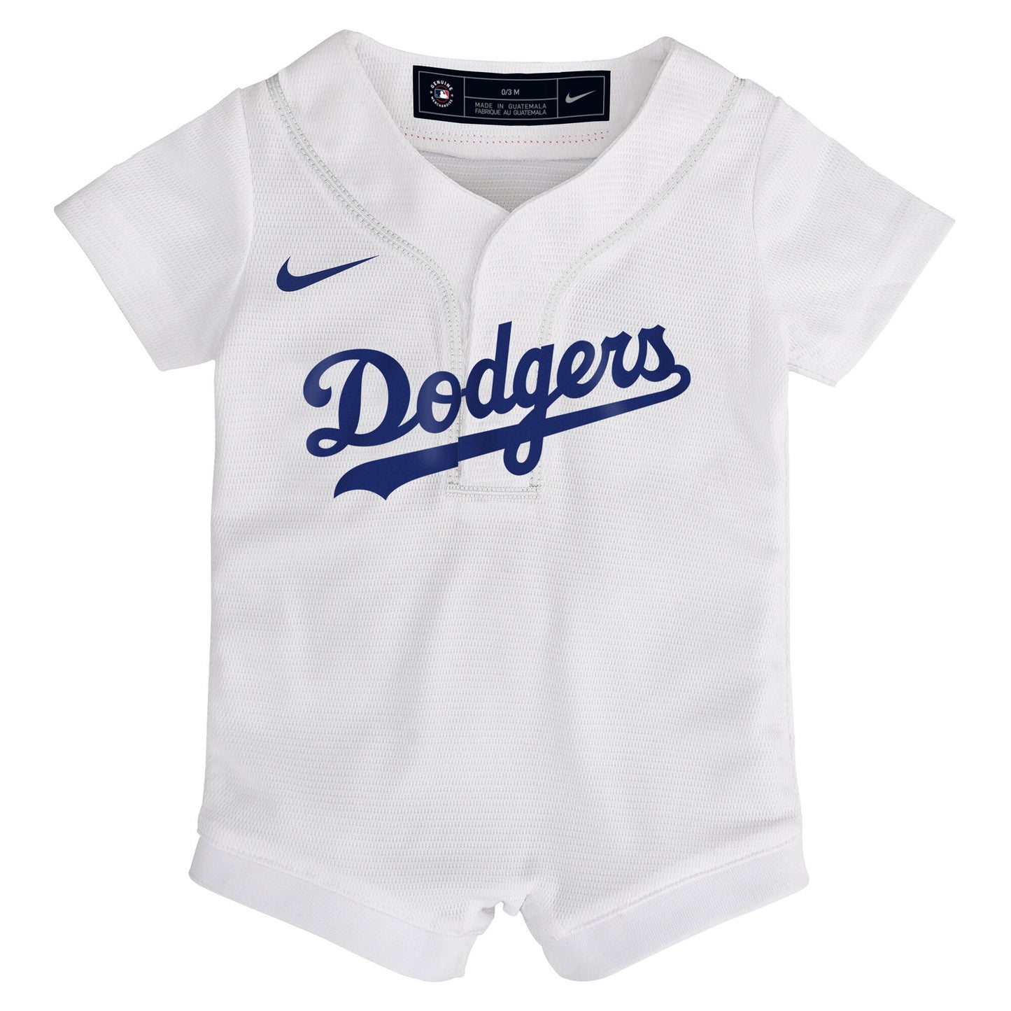 Los Angeles Dodgers Nike Infant Home Replica Romper Jersey - White