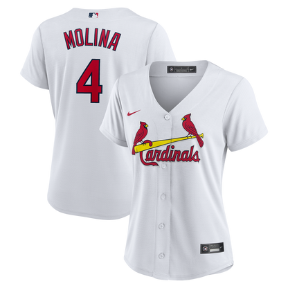 Yadier Molina St. Louis Cardinals Nike Women's Home Replica Jersey - White