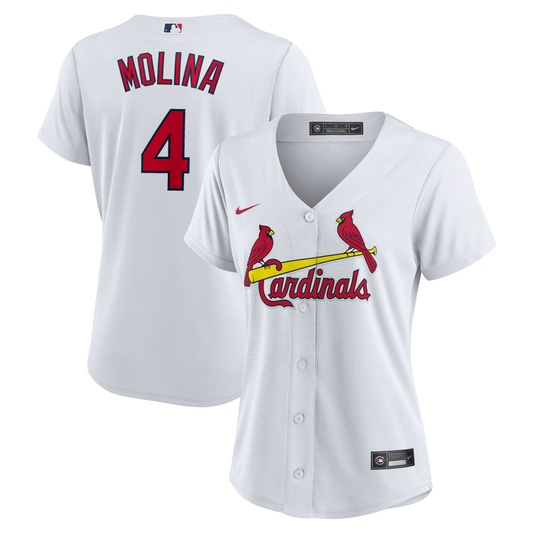 Yadier Molina St. Louis Cardinals Nike Women's Home Replica Jersey - White