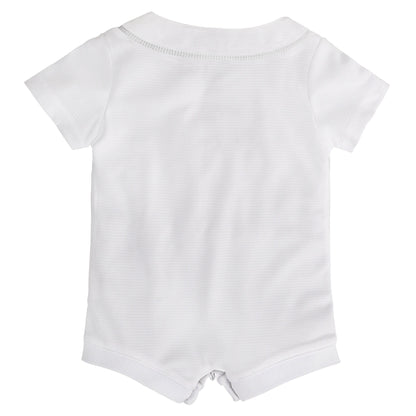 Los Angeles Dodgers Nike Newborn Home Replica Romper Jersey - White