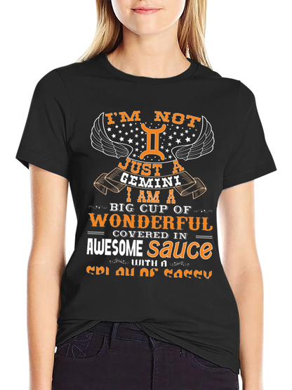 Gemini Zodiac Sign Funny T-Shirt