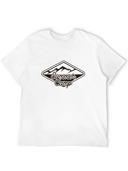 Summer Camp Tee - Black Graphic T-Shirt